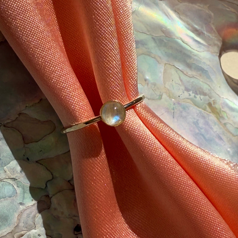 MOONLIGHT MOONSTONE RING ~limited quantity