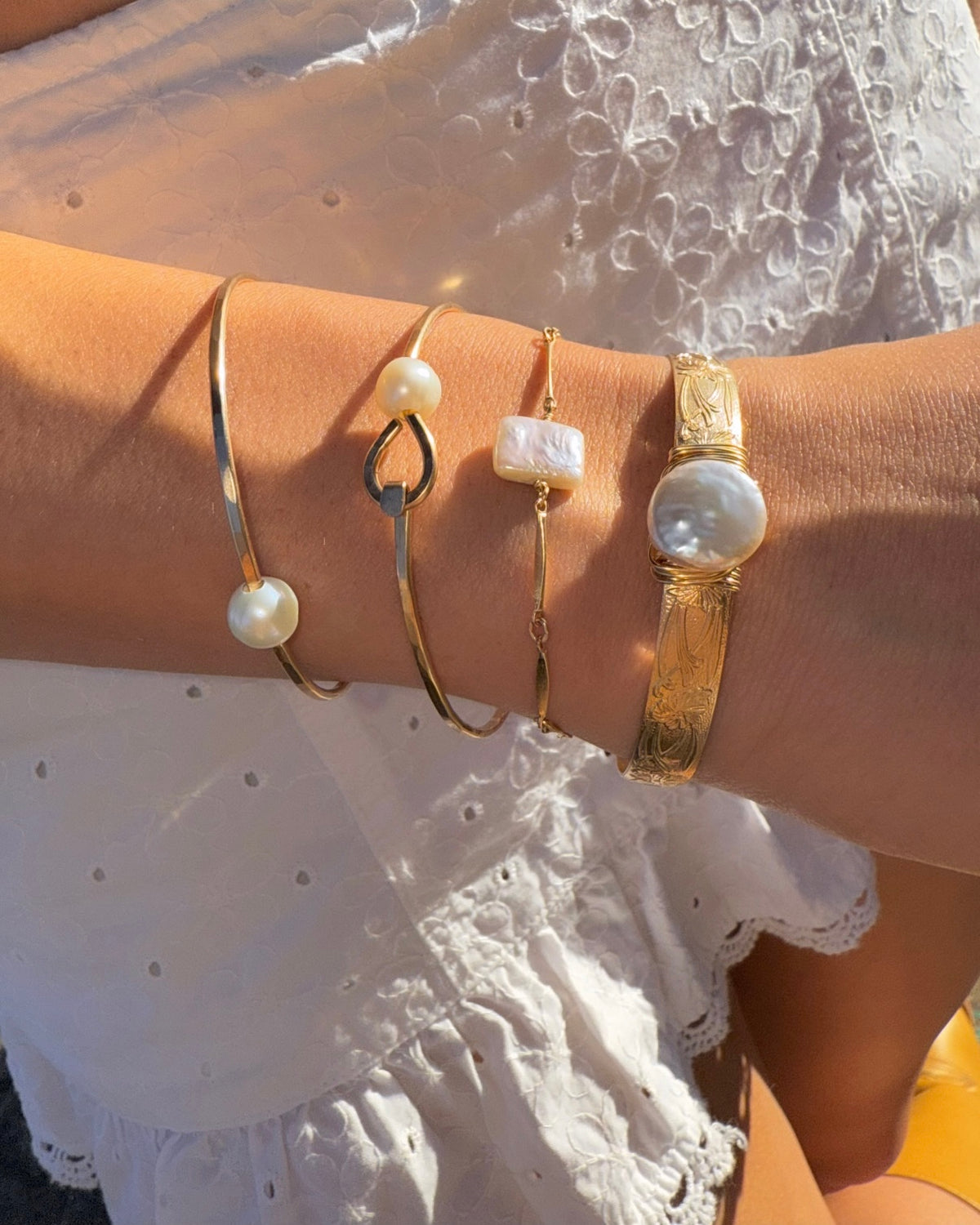 AVALON FLOATING PEARL BRACELET – In Situ Jewelry