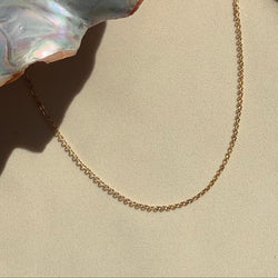 THIN CABLE CHAIN NECKLACE