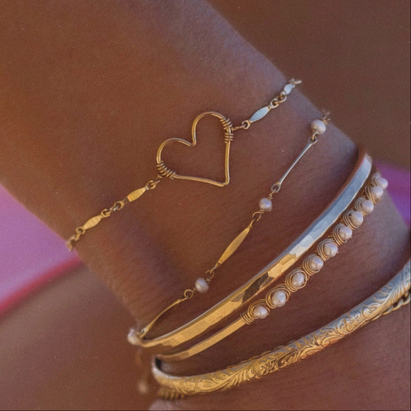 HEART CHAIN BRACELET