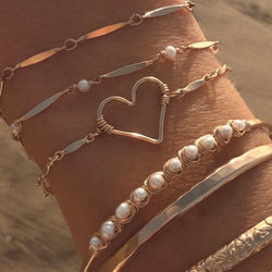 HEART CHAIN BRACELET