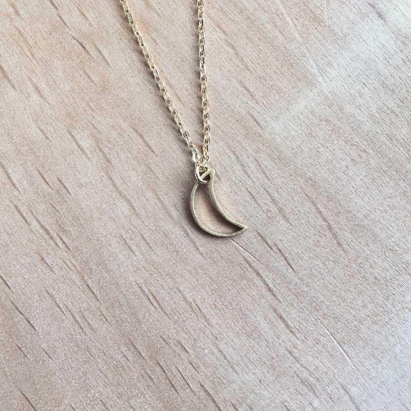 CELESTE MOON NECKLACE