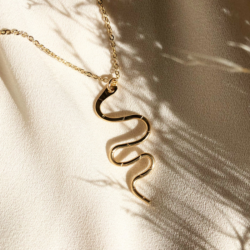 Gothic Sword and Snake Necklace | Snake Jewellery