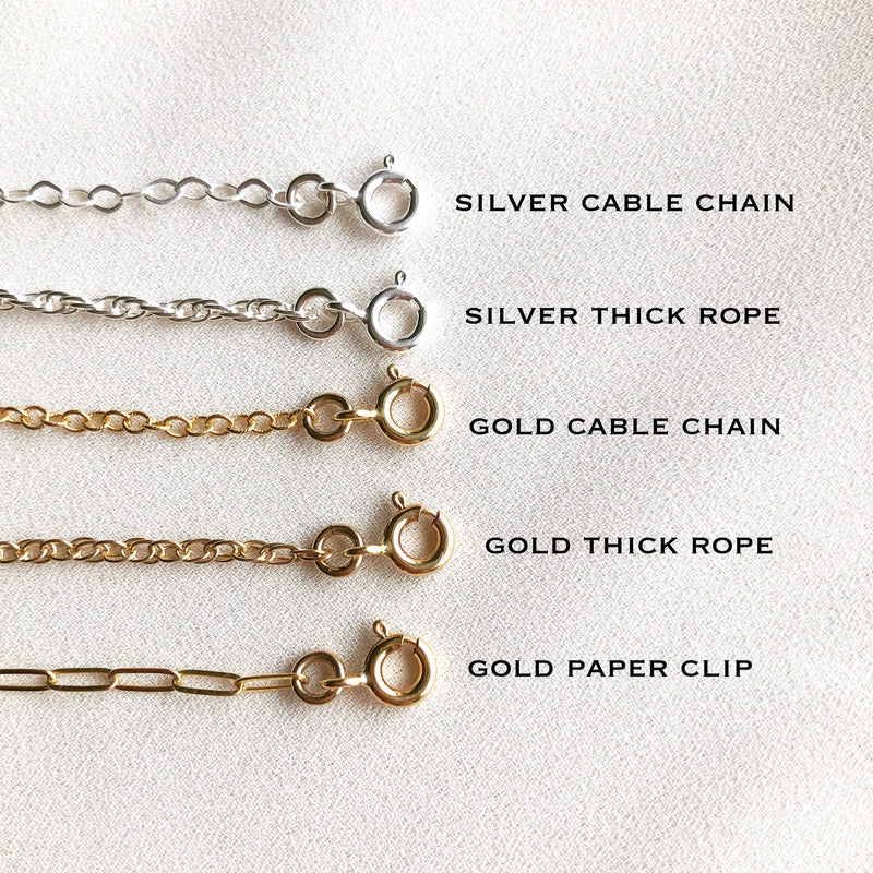 Paperclip Chain Necklace Extender