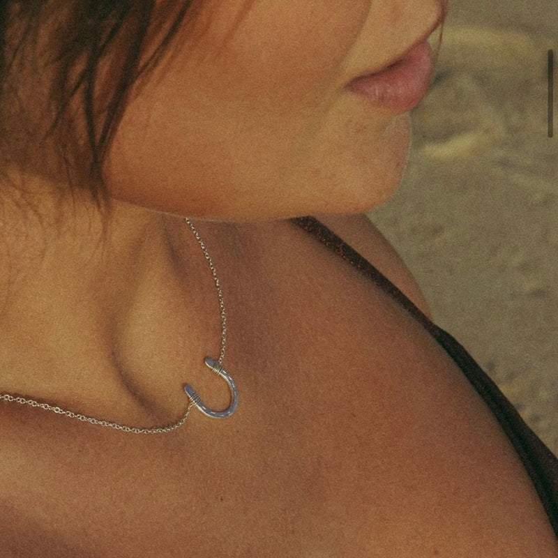 Personalised Horseshoe Necklace | Jewellery | Lisa Angel